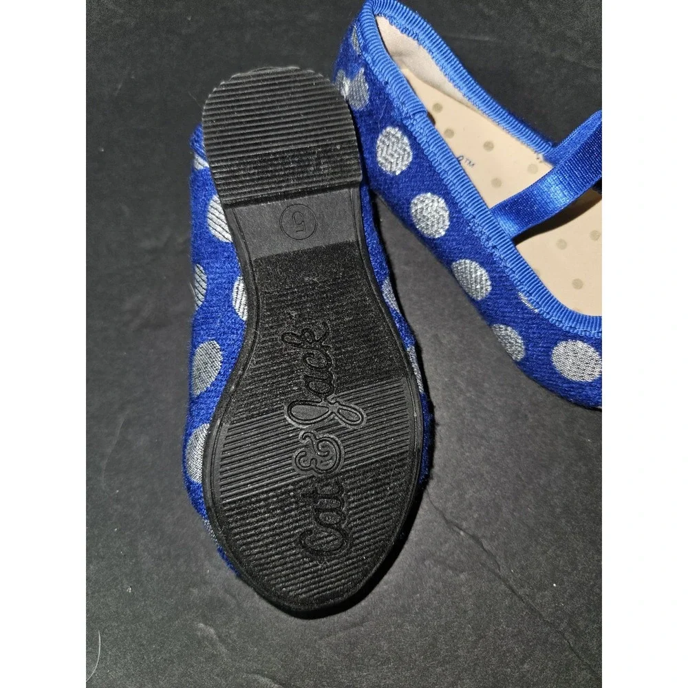 Size 5 Toddler‎ Girls Ballerina Flat By Cat And Jack New
